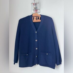 Navy Blue Women's Sweater